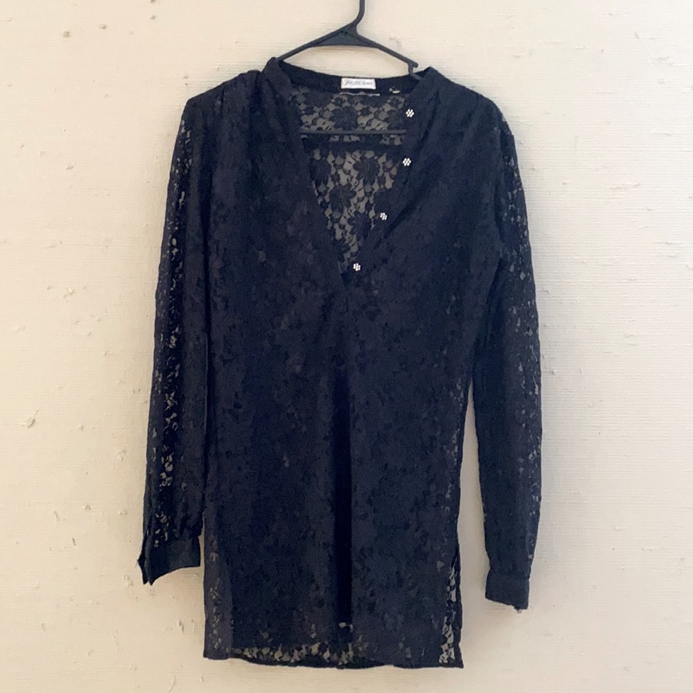Vintage saks fifth Avenue lace tunic